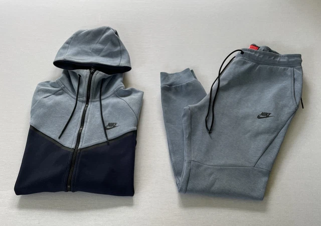 ⚡️Tuta Da Uomo Originale⚡️Nike Tech Pile Joggers Felpa Con Cappuccio Grande Med