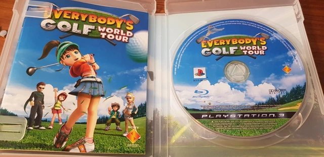 Everybody’s Golf World Tour Computer Video Game. Sony Playstation 3 PS3
