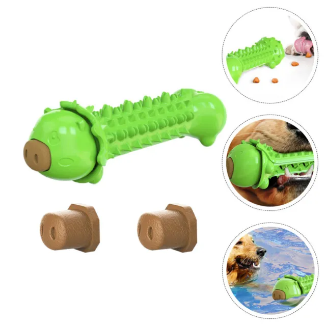 Spazzolino da denti giocattolo Tpr cane alimentatore lento giocattoli resistenti ai morsi masticare