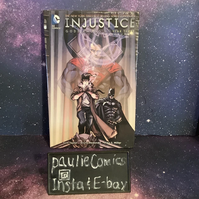 DC Comic Injustice Gods Among Us Year 3 #1 Batman Superman Video Game HC TPB