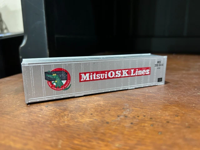 Walthers Container 20 Fuß Mitsui OSK Lines - Spur H0 Für Modellbahn