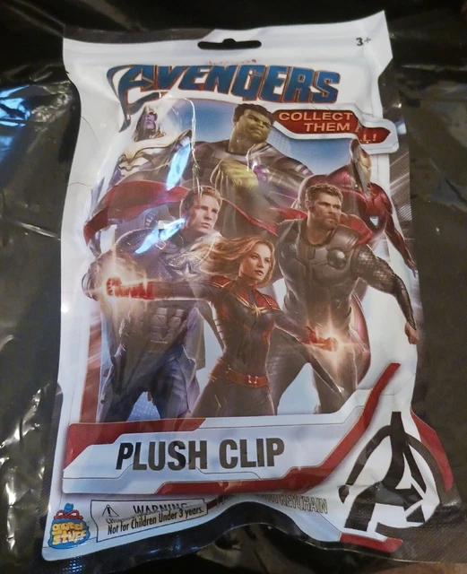 Random Marvel Avengers Plush Keychain Unopened And New