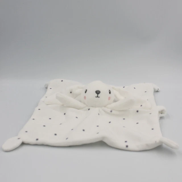 Doudou plat lapin blanc étoiles SIMBA TOYS KIABI - 25595