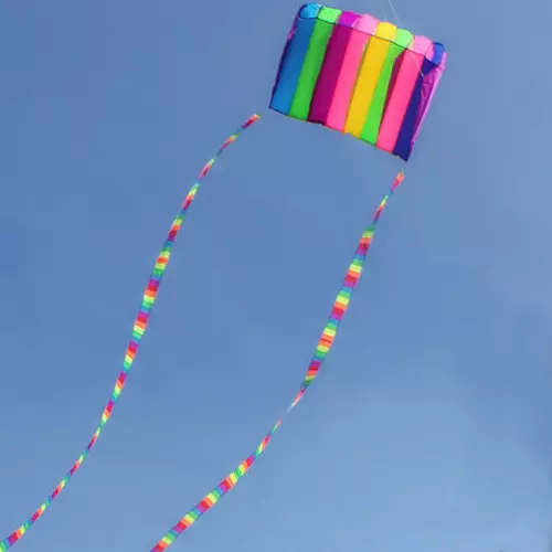 2021 Parachute kite with 10m tail single line kite durable and good outdoor toy 2