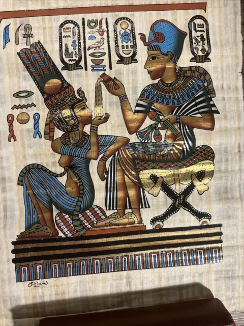 Papyrus Ägypten Gott Tutanchamun Egypt Bild Antike Pyramide Bilder 2