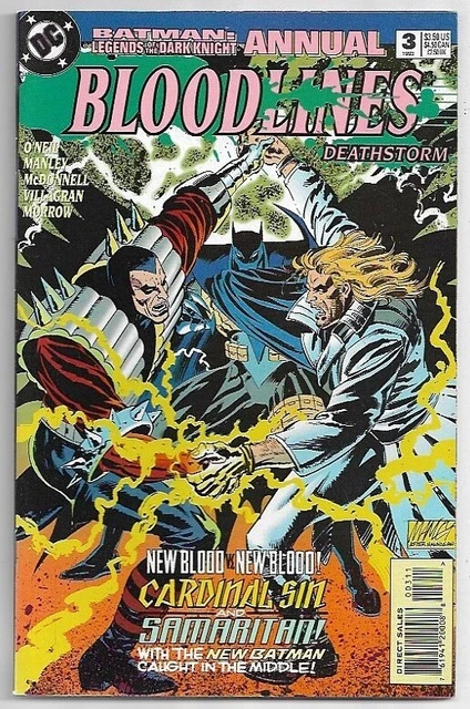 Batman Legends of the Dark Knight Annual #3 Bloodlines FN/VFN (1993) DC Comics