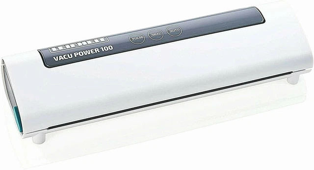 Leifheit Vakuumiergerät Vacu Power 100 inkl. 10 Vakuumierbeuteln 20x30cm 3280
