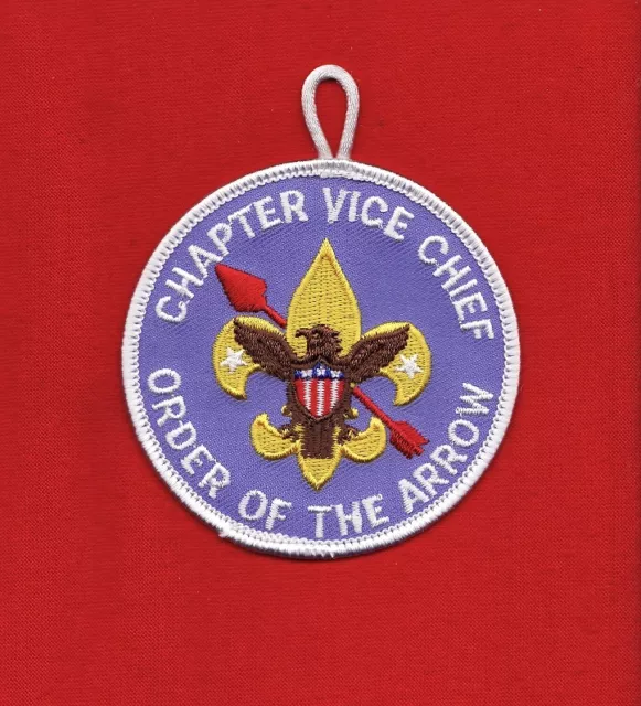 Chapter VICE Chief OA Lodge Order Arrow Patch Boy Scout BSA