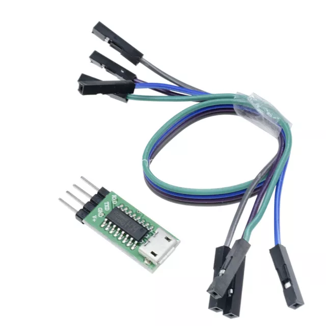 CH340C Micro USB to TTL Serial Port ISP Download Module For STM32 51 5V 3.3V