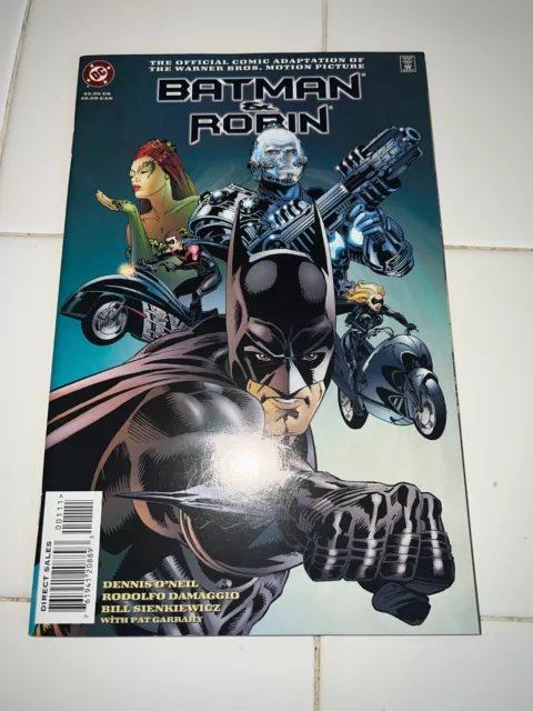 Batman And Robin Movie Adaptation One Shot First Print Dc Comics (1997)