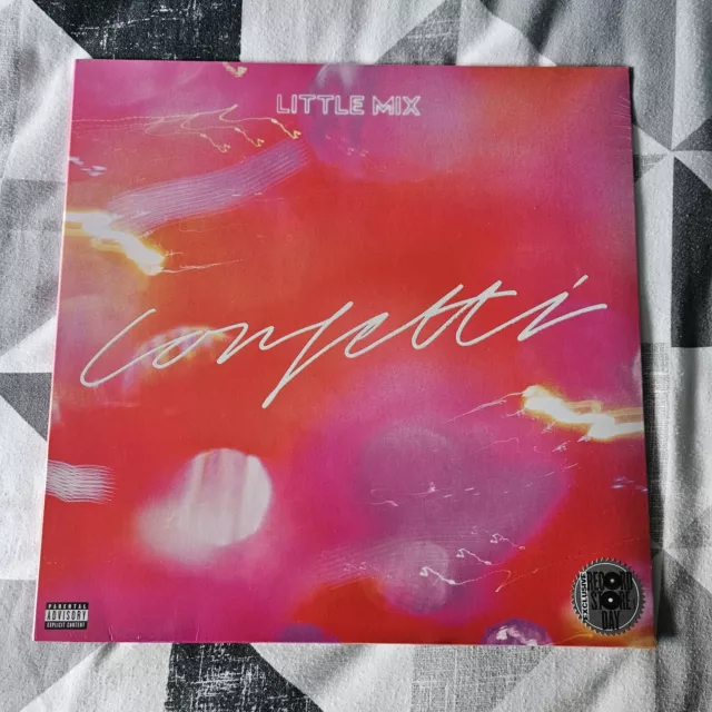 Little Mix Confetti Neon Pink Vinyl - Record Store Day - Sealed