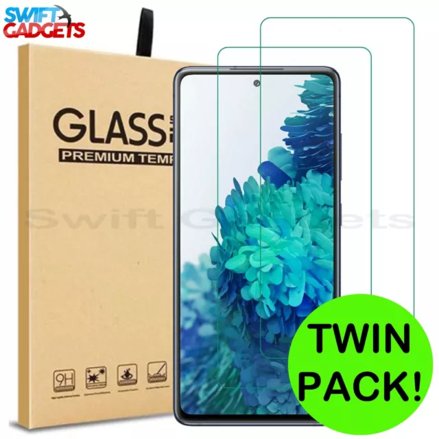 For Samsung Galaxy S20 S20+ Plus Tempered Glass Screen Protector Twin Pack