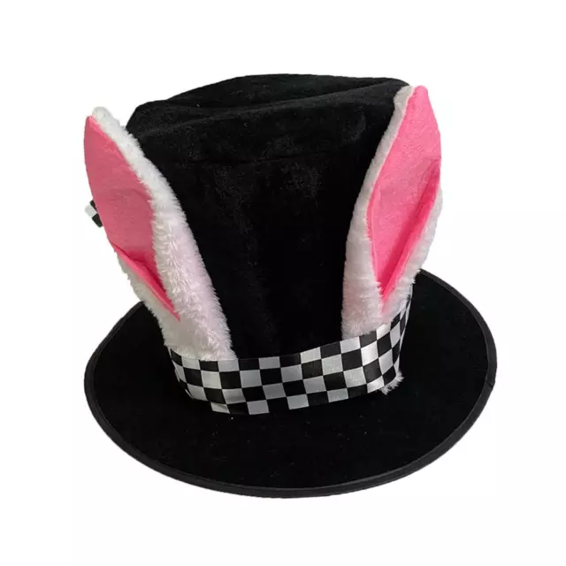 Bunny Ear Top Hat Rabbits Ears Topper Headwear Easter Rabbit Costume for Cosplay 3