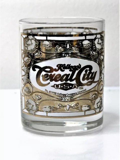 Kelloggs Cereal City USA 22k Gold Licensed Astar Shot Glass