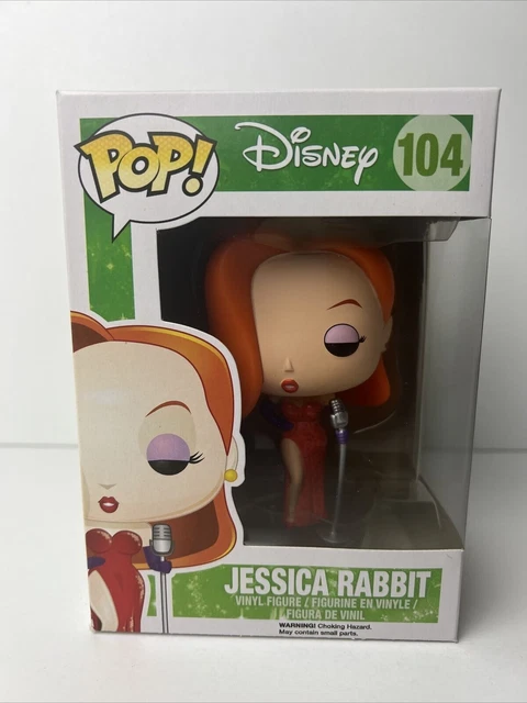FUNKO POP! WHO Framed Roger Rabbit 104#Jessica Rabbit Vinyl Action ...