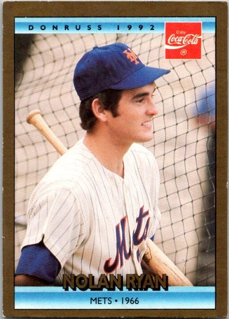 1992 Donruss Coca-Cola Nolan Ryan #1 Nolan Ryan