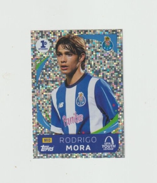 TOPPS UCL OFFICIAL Sticker Collection 2024/25 N. 531 Rodrigo Mora Fc ...