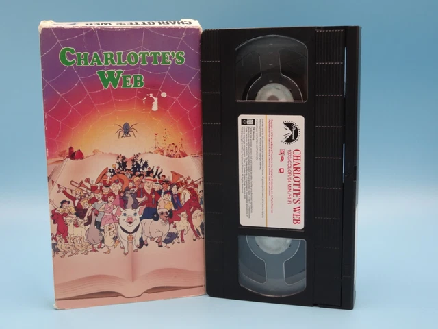 CHARLOTTE’S WEB VHS Animated 1973 Classic Children’s Movie £4.46 ...