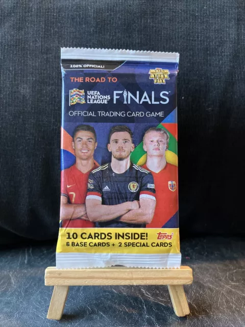 Topps Match Attax 101 Uefa Nations League Finals Sealed & Unopened Pack