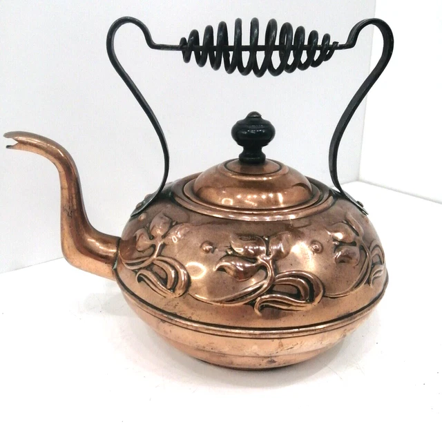 Beldray Kupfer Wasserkocher Jugendstil atemberaubend mit Federgriff