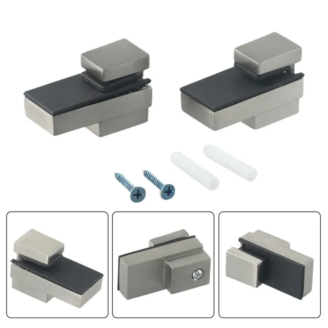 Soportes de estante para cestas de baño 3-22 mm 2 piezas soportes ajustables sin complicaciones