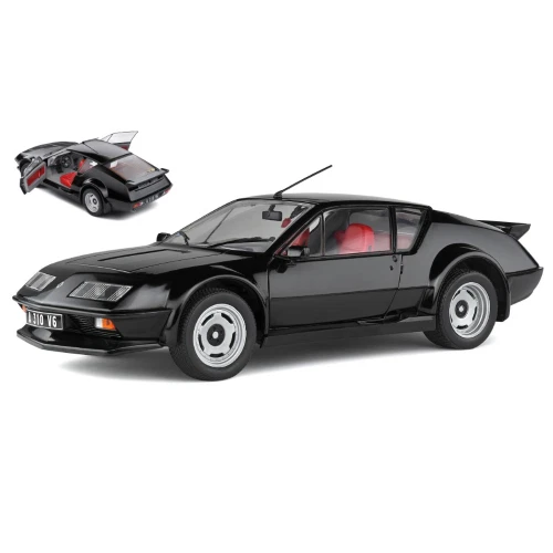 ALPINE A310 PACK GT 1983 BLACK 1:18 Solido Auto Stradali Die Cast Modellino