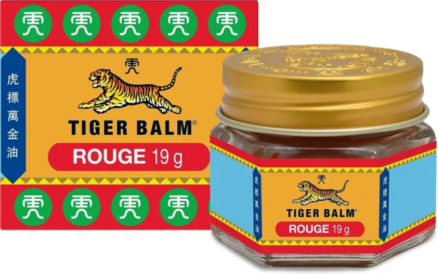 Tiger Balm - BAUME DU TIGRE Rouge - Baume à effet chauffant
