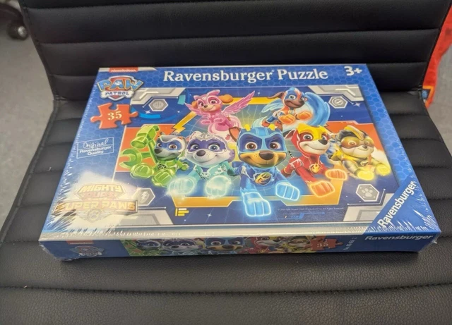 RAVENSBURGER PAW PATROL Mighty Pups Super Paws 35 Piece Jigsaw Puzzle ...