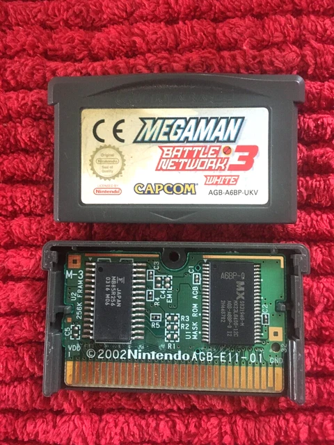 Megaman Battle Network 3 - White**Genuine Nintendo Gameboy Advance Cartridge UKV