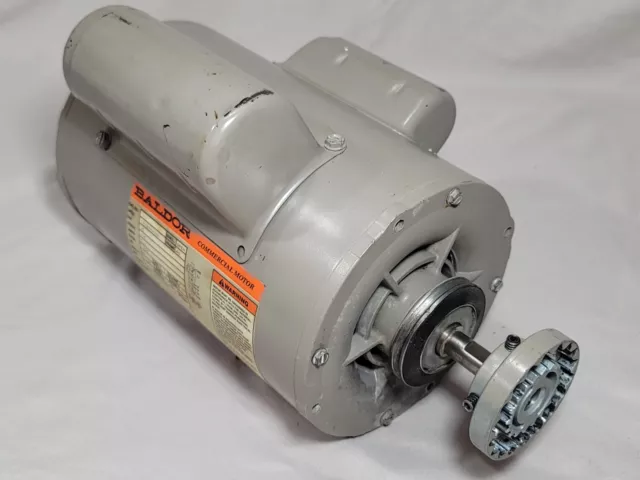 Taco 1600 Series Circulating Pump Motor, BALDOR, 1/2 HP, 115V, 1725 RPM, 48 Fram