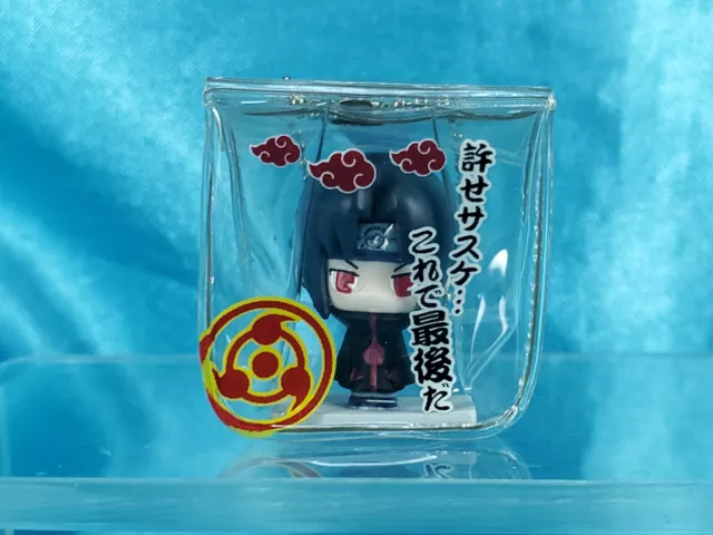 Shueisha Bandai Naruto Shippuden Paku Paku Figure Keychain Itachi Uchiha