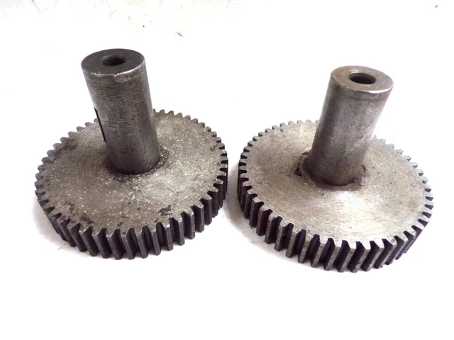 Unbranded Lathe Change Gear, 50T, 2-7/8" Od, 1/4" Bore, 1/4X1/8" Key, Lot Of 2