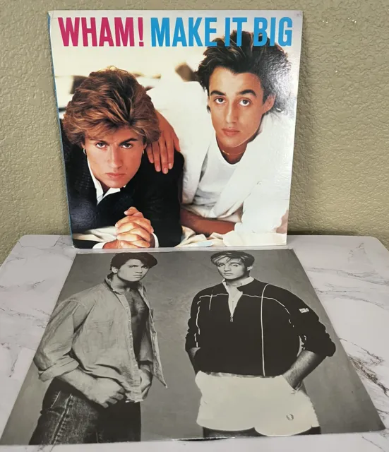WHAM Make it Big Vinyl LP Original 1st press Columbia FC 39595  1984 EX+ TESTED