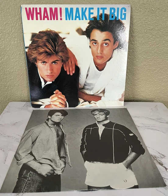WHAM Make it Big Vinyl LP Original 1st press Columbia FC 39595 1984 EX+ TESTED WHAM Make it Big Vinyl LP Original 1st press Columbia FC 39595 1984 EX+ TESTED