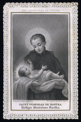 santino merlettato-holy card-canivet S.VALENTINO bouasse lebel 