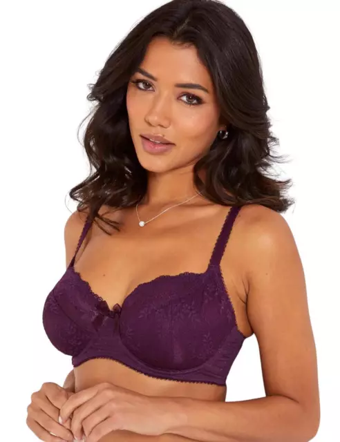 32G - Pour Moi Opulence Front Fastening Underwired Bralette (11501