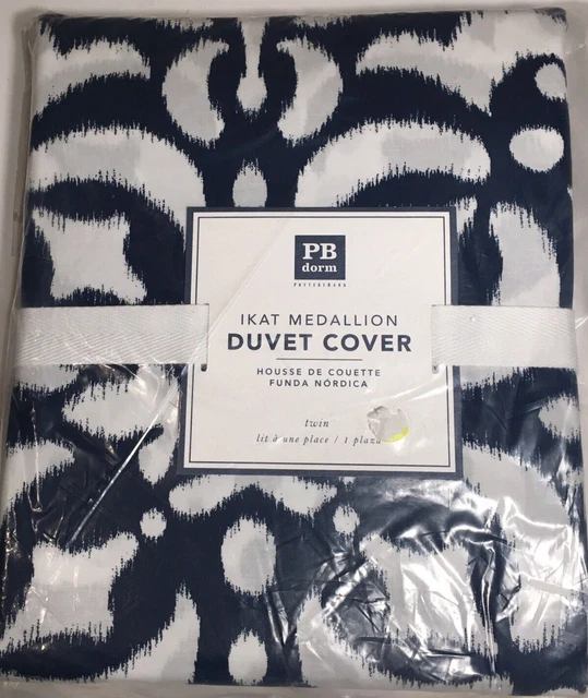 Couette Pottery Barn – Kelly Slater Bio Ikat Coquillages, F/Q + 2 Taies, Thème Surfer