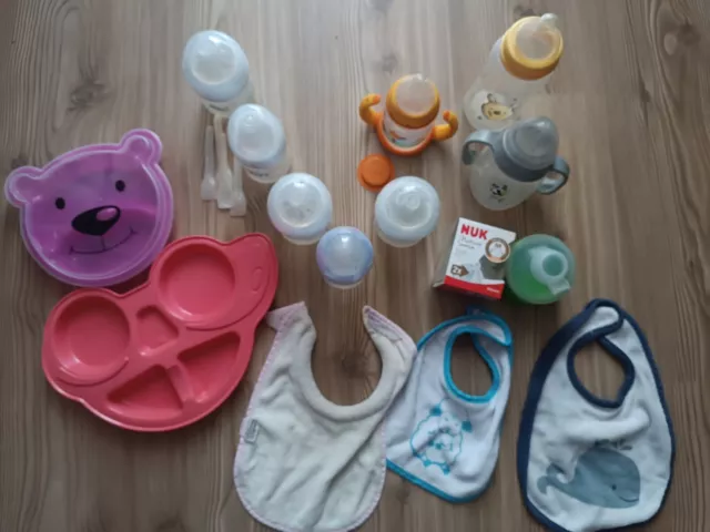 Philips Avent Milchflaschen, Kleinkind Geschirr, Lätzchen Teils Neu