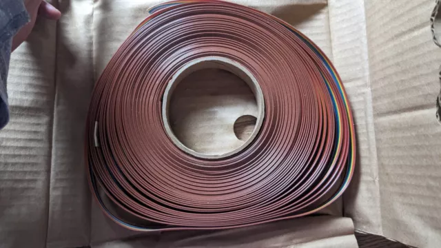 3M 3302/14 Flat Cable 28AWG 100 Feet Stranded