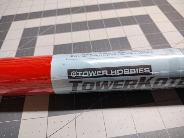 TowerKote RC airplane Poly Covering Film By Tower Hobbies 6' Roll Red TowerKote RC airplane Poly Covering Film By Tower Hobbies 6' Roll Red