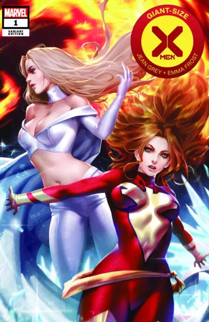 Giant Size X-Men Jean Grey & Emma Frost 1 Derrick Chew Exclusive Variant Nm