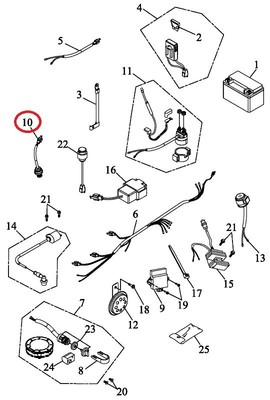 Triton Original OEM SLOW JET TRITON ACCESS BAJA OUTBACK ROADSTER 250 300 400 