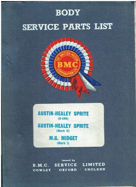 Parts Catalogues, Car Manuals & Literature, Vehicle Parts