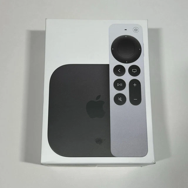 APPLE TV 4K 3rd Gen. 128GB (Model A2843, Black, Wi-Fi + Ethernet