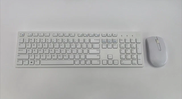 LOT 69x Dell Wireless Keyboard WK636P & Mouse White 0D88DF w/Dongles *TESTED!