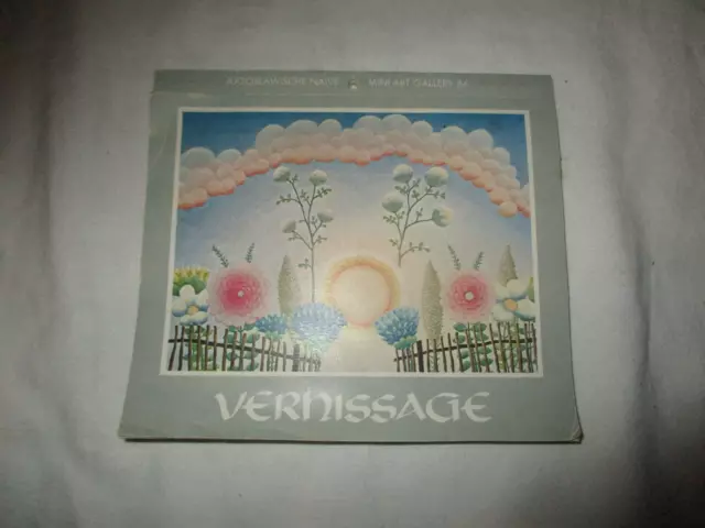 Vintage kleiner Kalender - Jugoslawische Naive Mini art Gallery 84