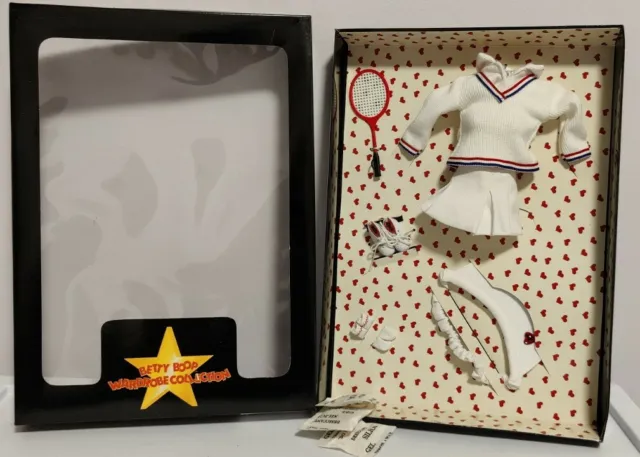 Danbury Mint Betty Boop Wardrobe Collection Tennis Outfit