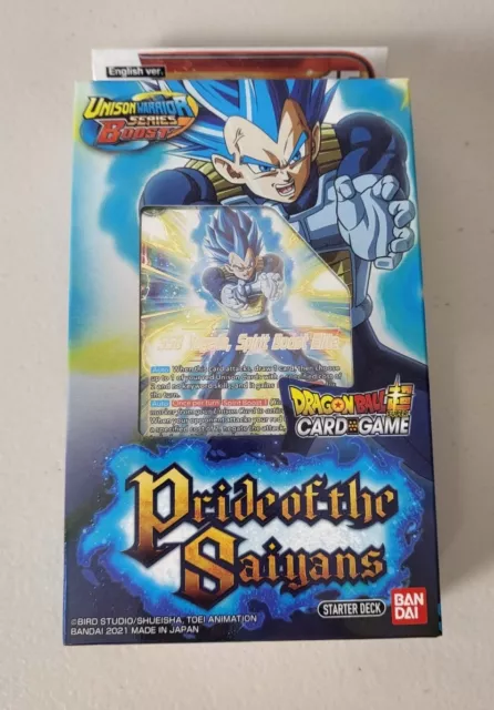 Dragon Ball Super Card Game - Pride Of The Saiyans Starter Deck *Factory Sealed*