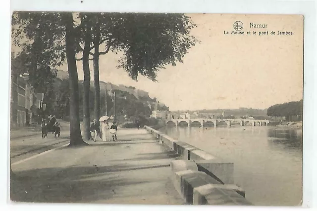 Belgique , Namur , La Meuse Et Le Pont De Jambes