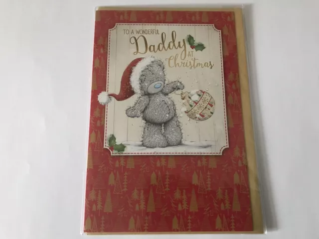 To A Wonderful Daddy Christmas Card By Tatty Teddy  Me to you Carte Blanche